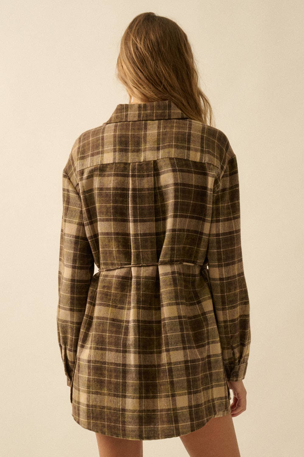 The Saddle Creek Plaid Romper