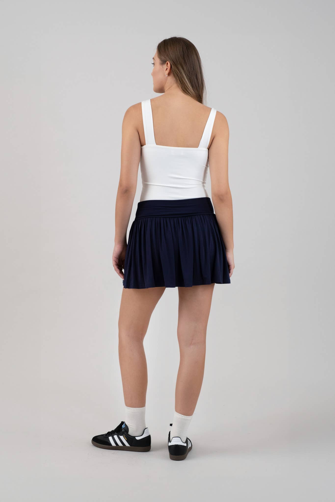 The Terri Reversible Square Neck Seamless Cami