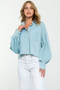 The Laramie Corduroy Blouse