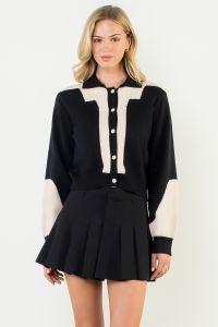 Outlaw Contrast Cardigan