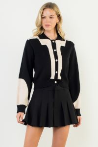 Outlaw Contrast Cardigan