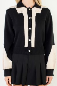 Outlaw Contrast Cardigan
