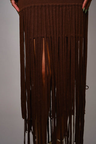 The Wild Fringe Maxi Dress