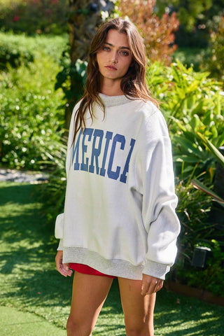 The Vintage USA Reversible Sweatshirt