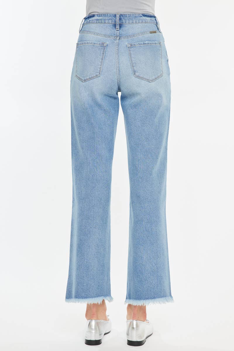 The Denise High Rise Slim Wide Leg