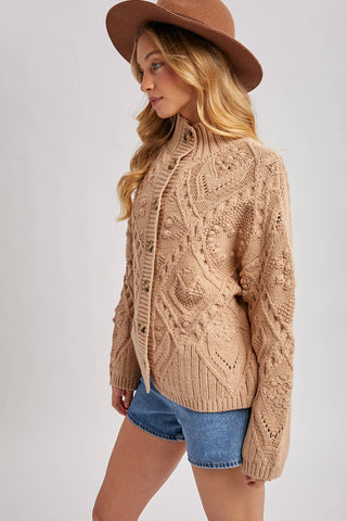 The Scottie Cable Knit Cardigan