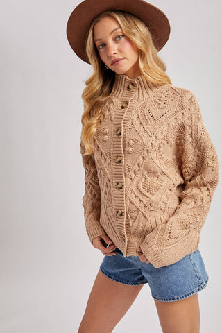 The Scottie Cable Knit Cardigan