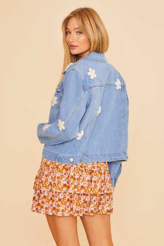 The Daisy Pearl Denim Jacket