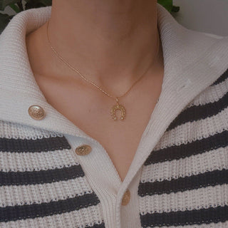 The Lucky Lovely Horseshoe Necklace