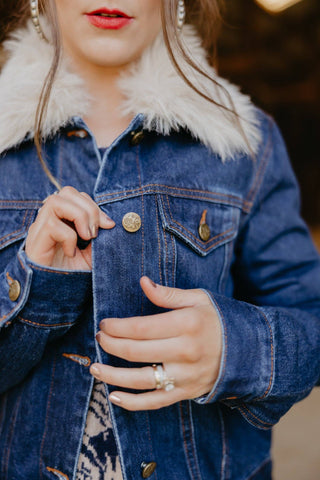 God Bless the Horses Denim Jacket