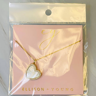 The Shell Heart Locket Necklace