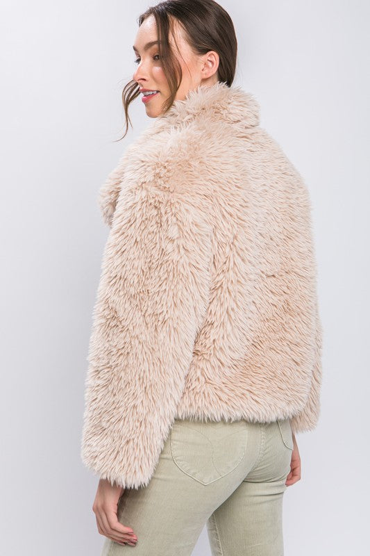 The Molly Faux Fur Coat