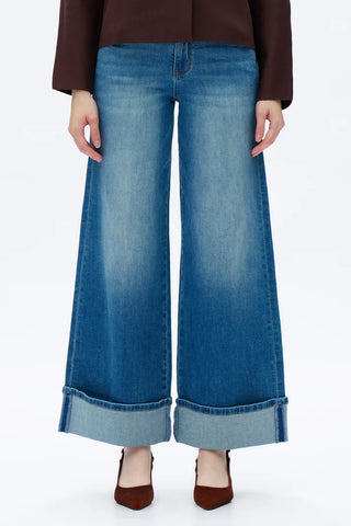 The Odessa Wide Cuff Jean