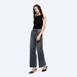 The Lennox Charcoal Gray Jean