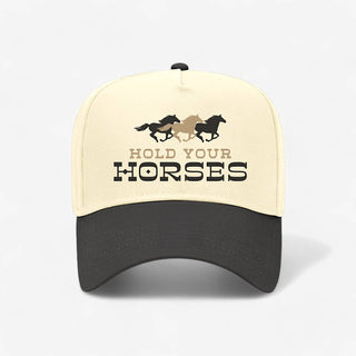Hold Your Horses Vintage Hat