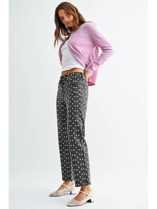 The Polka Dot Vintage Straight Leg Jean
