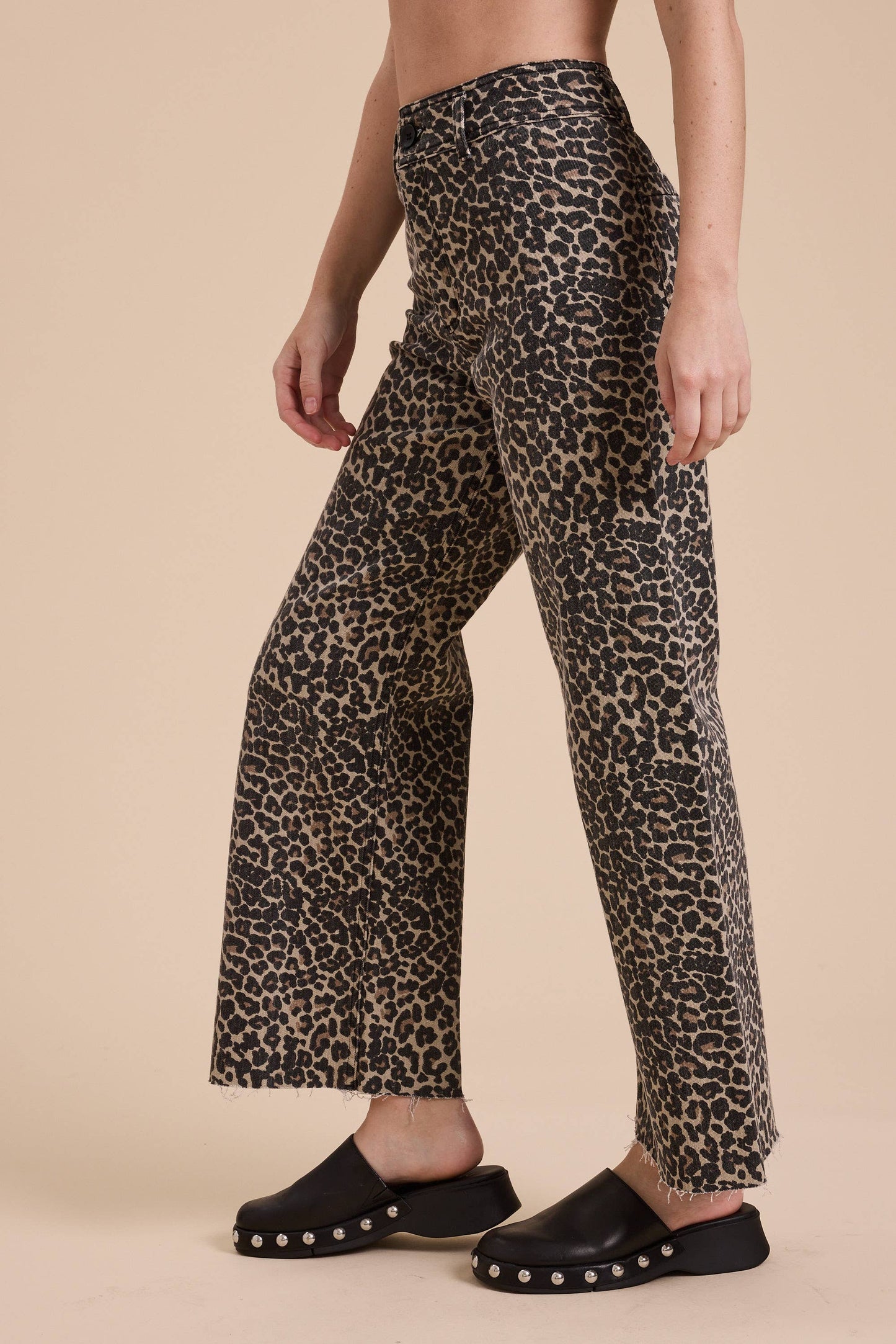 The Leann Leopard Print Pants