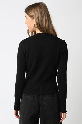 The Cotton-Cashmere Button Cardigan