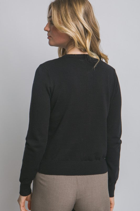 The Harper Classic Button Cardigan