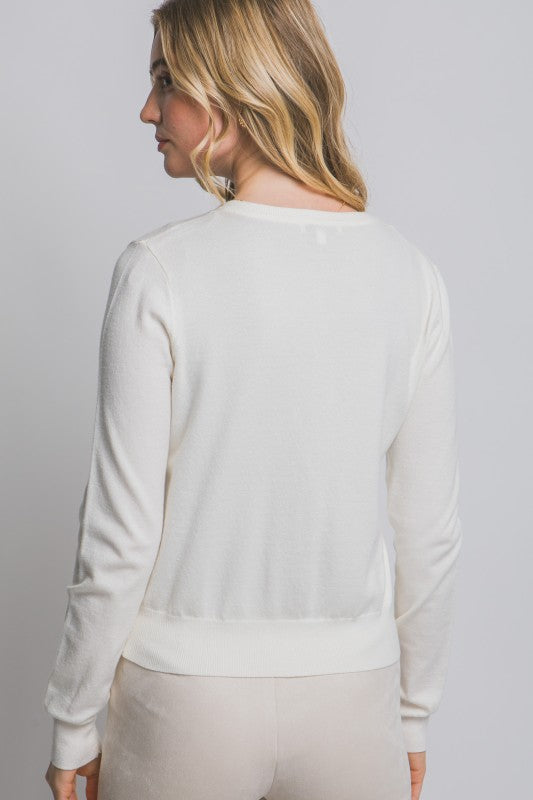 The Harper Classic Button Cardigan