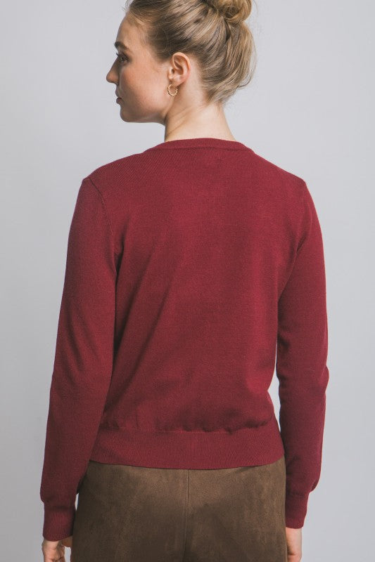 The Harper Classic Button Cardigan