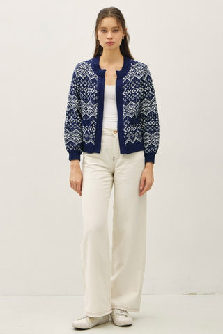 The Nordic Fair Isle Cardigan