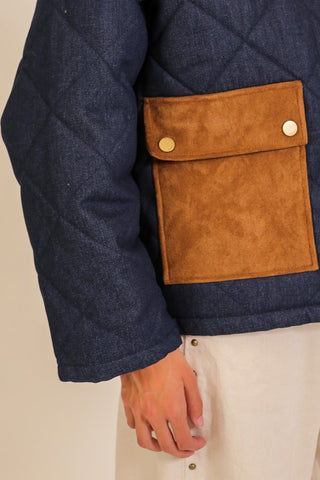 The Sedona Quilted Denim Jacket