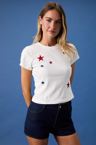 The Star Embroidered Tee
