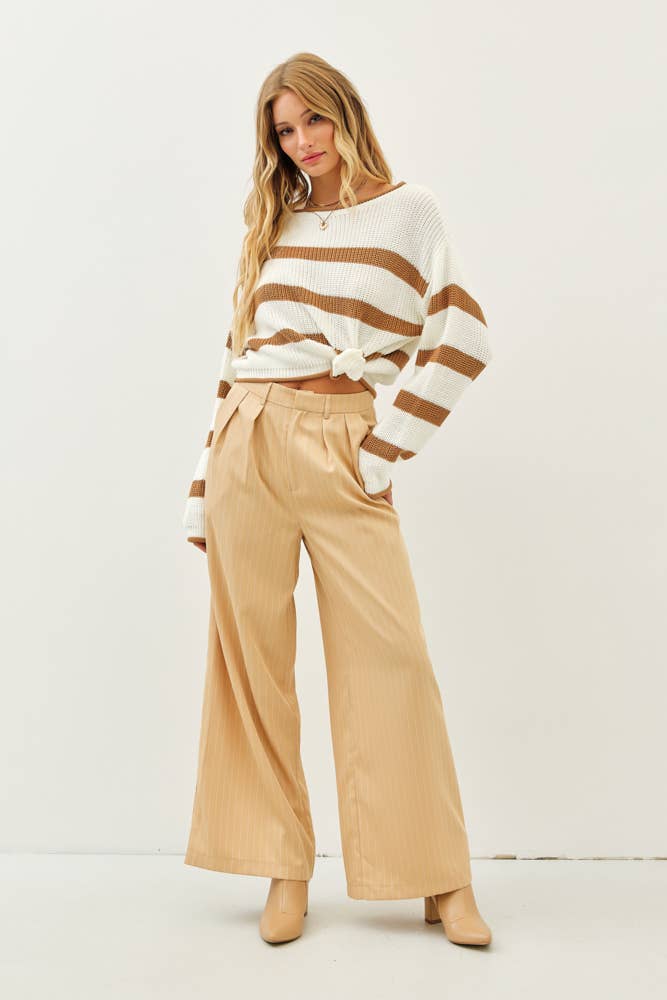 The Maisey Oversized Stripe Sweater