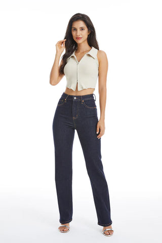 The Cheyenne Classic Straight Jeans — Dark Wash