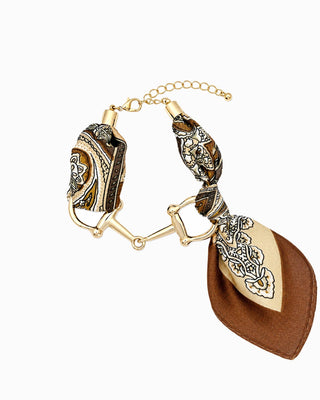 The Horsebit Scarf Link Bracelet