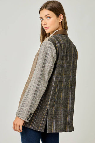 The Wildwood Herringbone Blazer