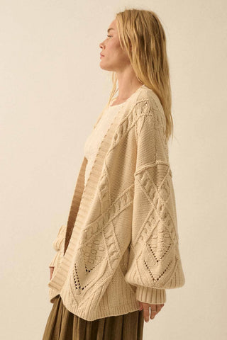The Beverly Slouchy Oversized Cardigan