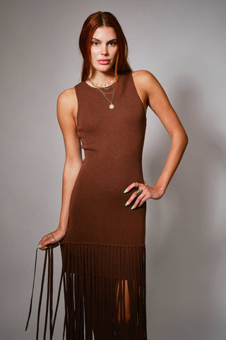 The Wild Fringe Maxi Dress