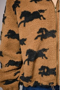 The Wild Mustang Sherpa Jacket