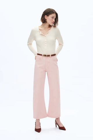 The Pink Pearl Mid Rise Barrel