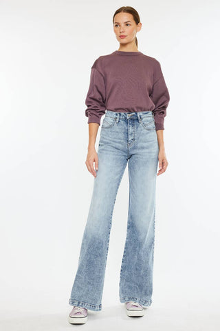 The Bonnie Ultra High 90's Flare Jeans