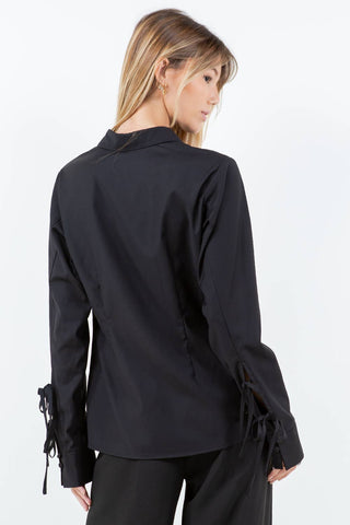 The Bow Tie Details Shirt