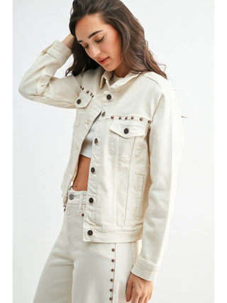 The Off White Studded Jacket