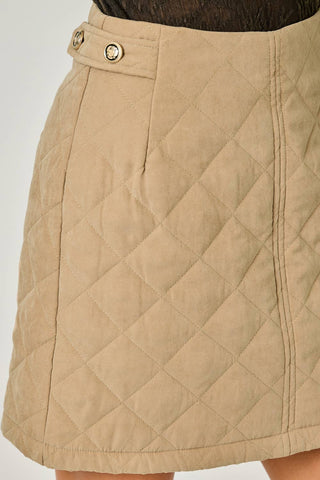 The Desert Rose Quilted Skirt