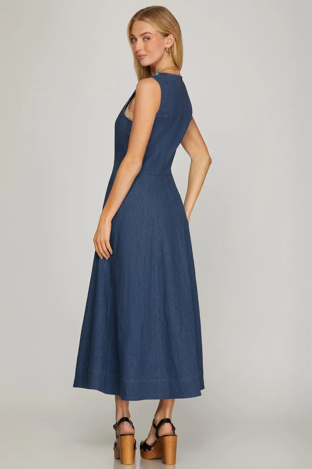 The Tess Classic Denim Dress