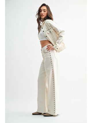 The Off White Studded Jacket