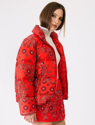 The Mae Jacket in Tomato