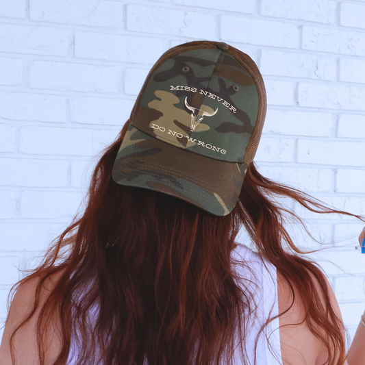 Miss Never Do No Wrong Trucker Hat