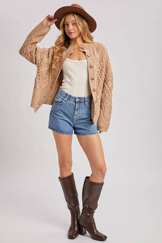 The Scottie Cable Knit Cardigan