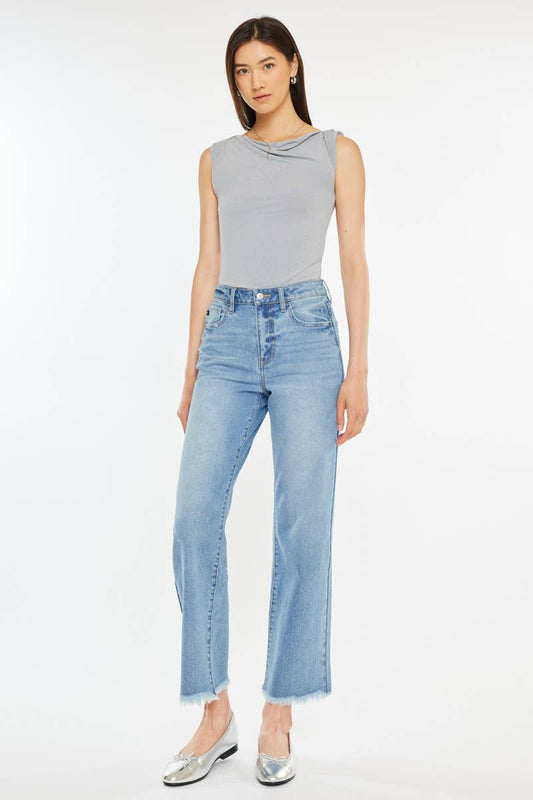 The Denise High Rise Slim Wide Leg