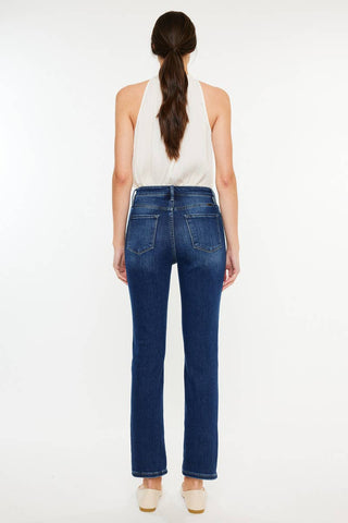 The Carol High Rise Slim Straight Jeans