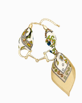 The Horsebit Scarf Link Bracelet