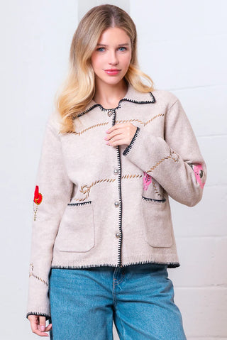 The Rosa Ranch Knit Jacket