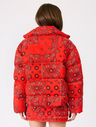 The Mae Jacket in Tomato